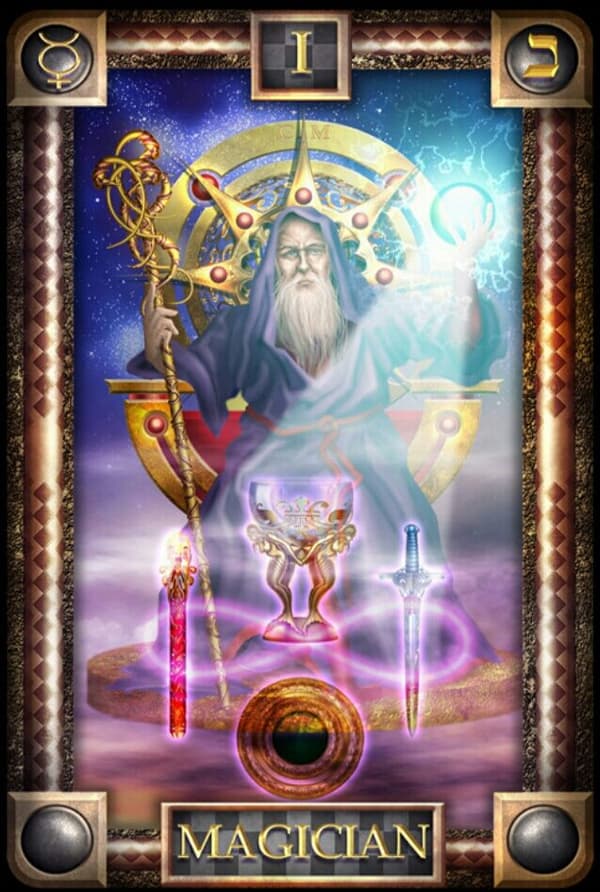 Tarot Decoratif Deck and Book Set - Marchetti, Ciro NYHET!