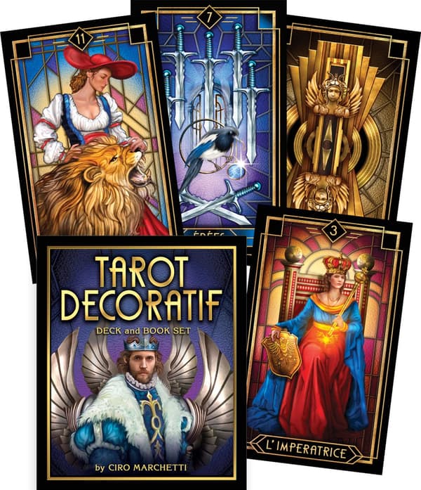 Tarot Decoratif Deck and Book Set - Marchetti, Ciro NYHET!