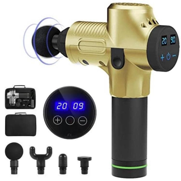 Massagepistol E900 Plus - MassageGun - Guld