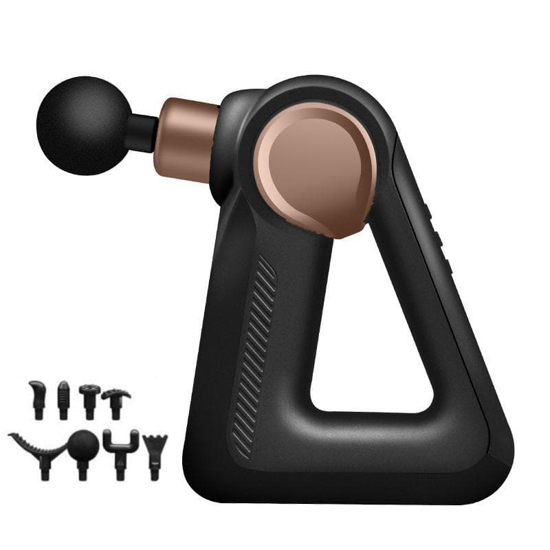 Massagepistol / Massageapparat - Trekant - Guld