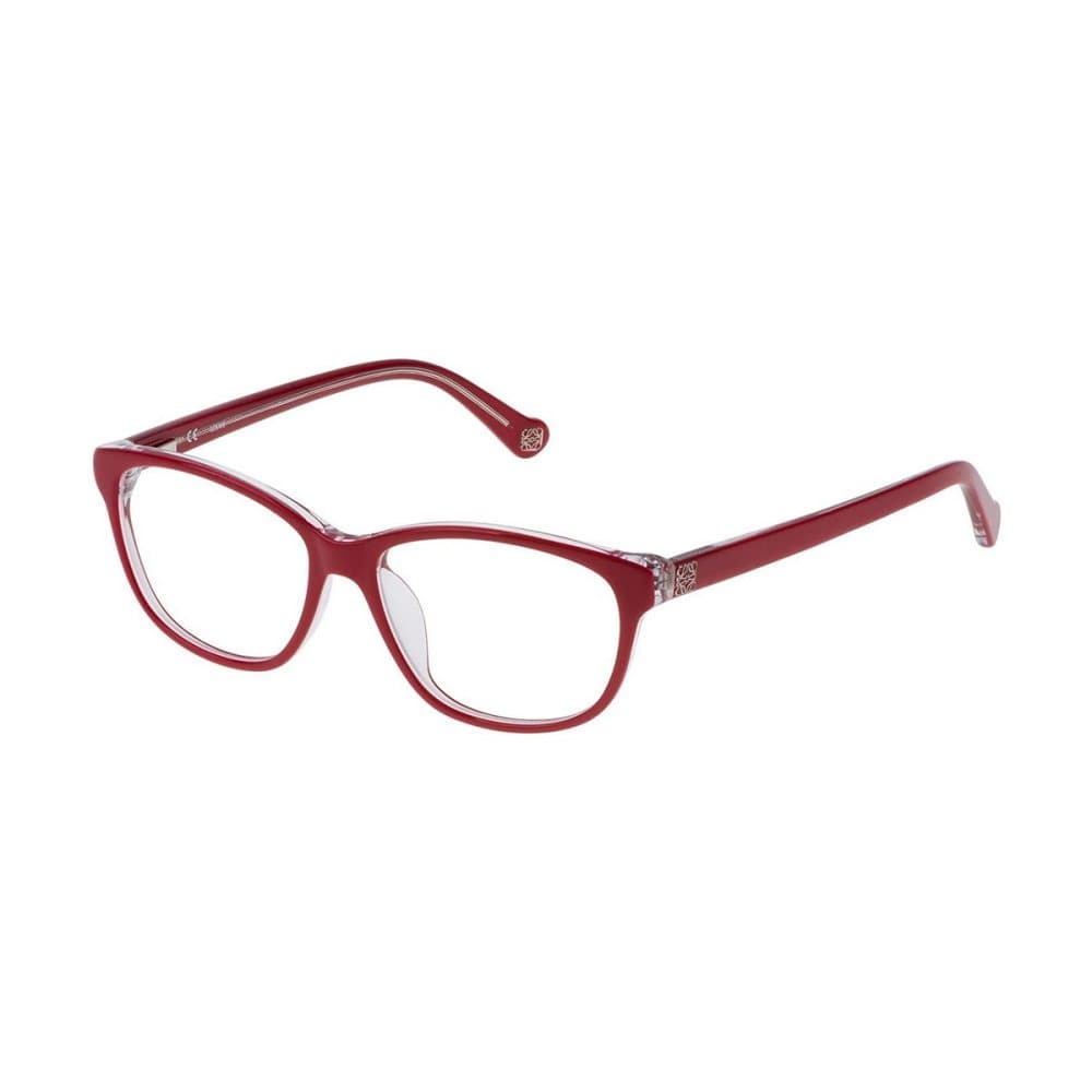 Glasögonbågar Loewe VLW90653098H Röd
