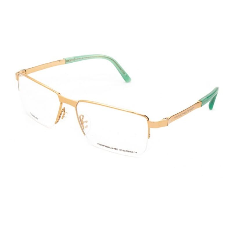 Glasögonbågar Porsche P8251-E Gyllene (ø 56 mm)