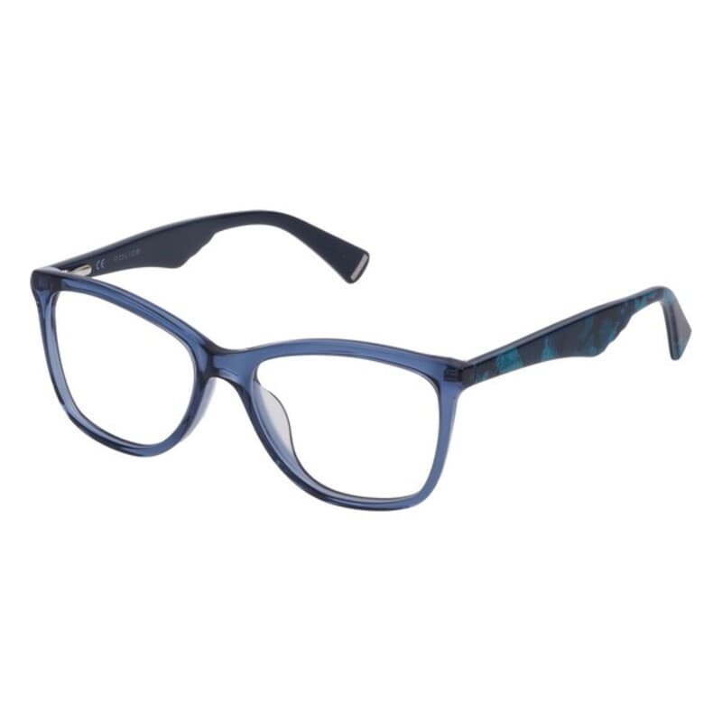 Glasögonbågar Police VPL760520955 Blå (ø 52 mm)