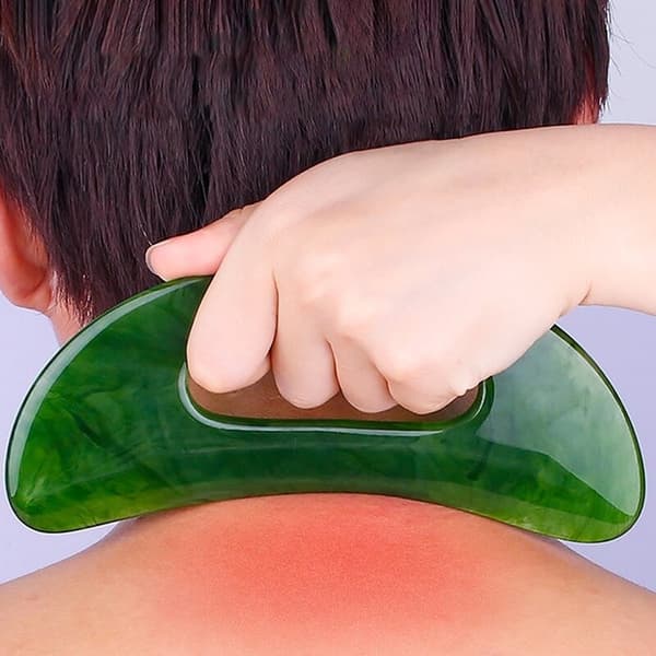 Gua Sha Scraper stor - Skrapmassage