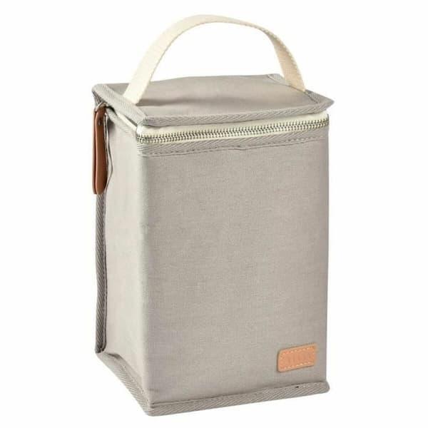 Béaba Kylväska Beige 22 cm - Praktisk och stilren kylväska för att hålla mat och dryck kylda under sommaren.