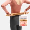 Miniatyrbillede 3 af 4: Ergonomisk Gua Sha Massagepind i Træ