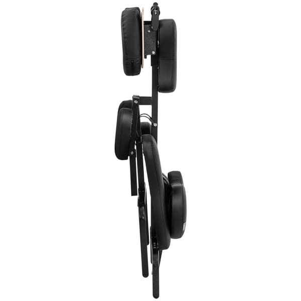 Massagestol foldbar op til 130 kg, sort