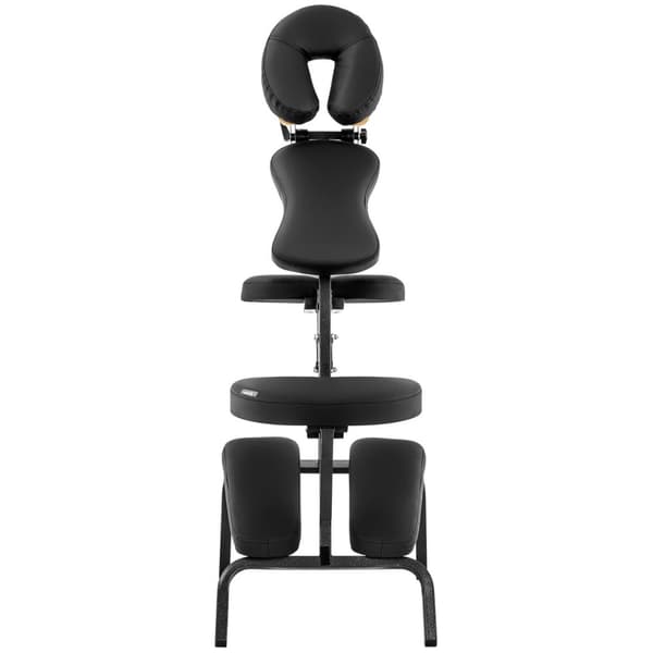 Massagestol foldbar op til 130 kg, sort