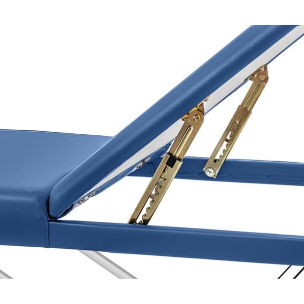 Bordeaux Blue bärbart hopfällbart massagebäddsbord upp till 180 kg blått