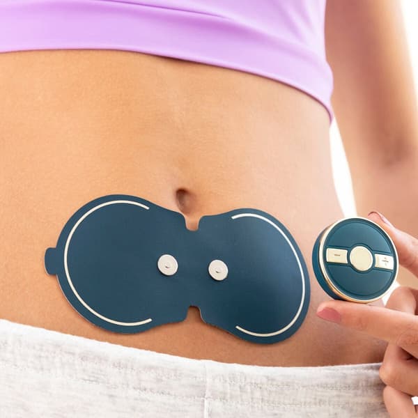 Ersättningsplåster för avslappnande massageapparat vid menstruation Moonlief InnovaGoods (2 St)