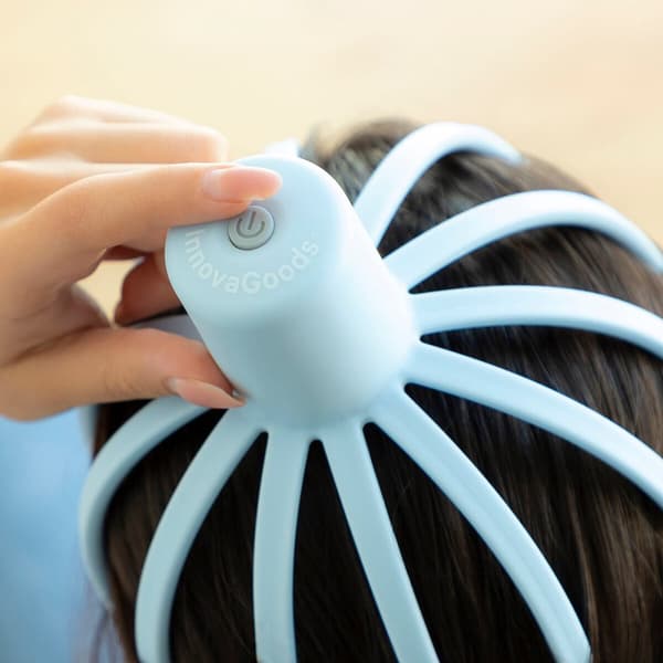 Massager med omladdningsbart huvud Helax InnovaGoods