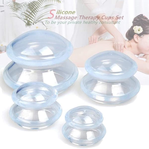 Koppning för helkroppsmassage 4-pack (XL-S) Vit