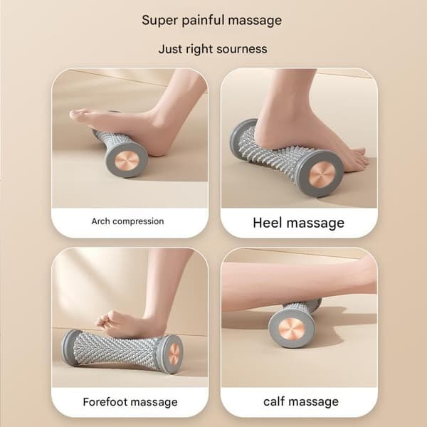 Fotmassagerulle Fotmassage Fotmassage Fotmassage Hemmabruk Ben Magnetisk pärla Roller Fotmassage 2st