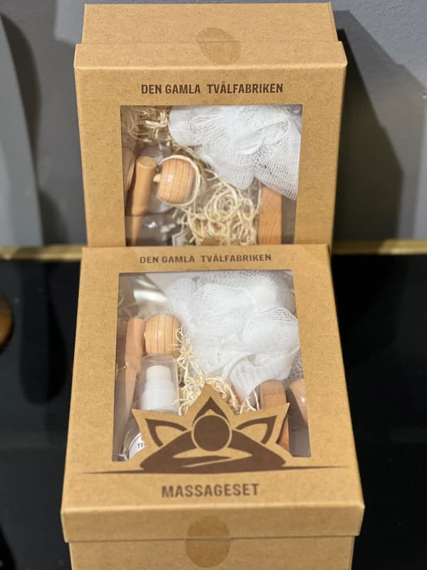 Massageset Olja/Massagerulle