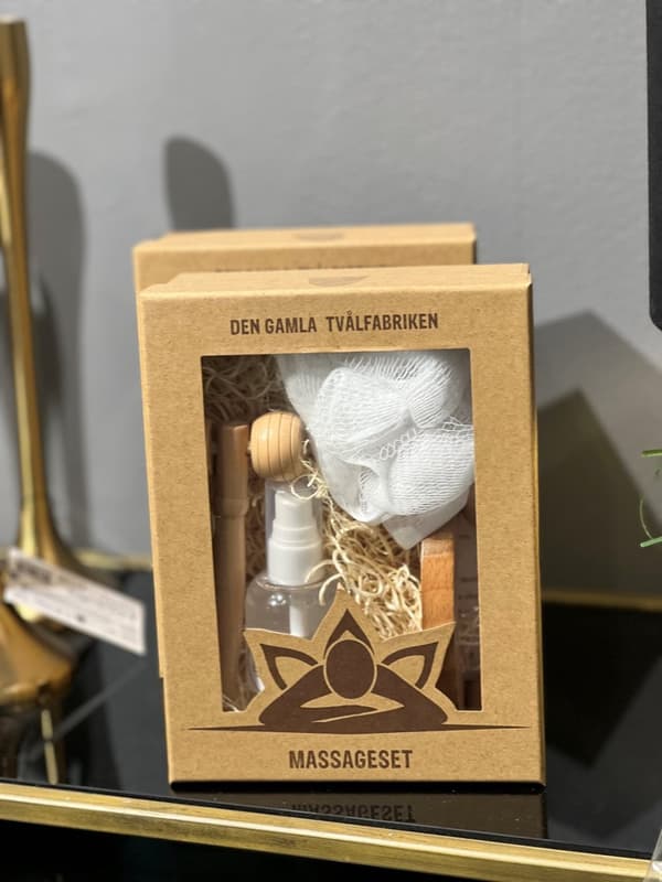Massageset Olja/Massagerulle