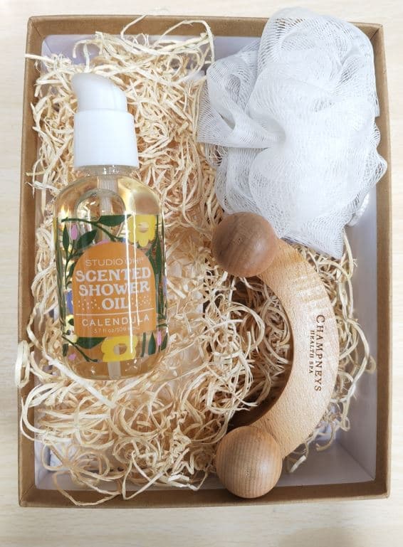 Massageset Olja/Massagerulle