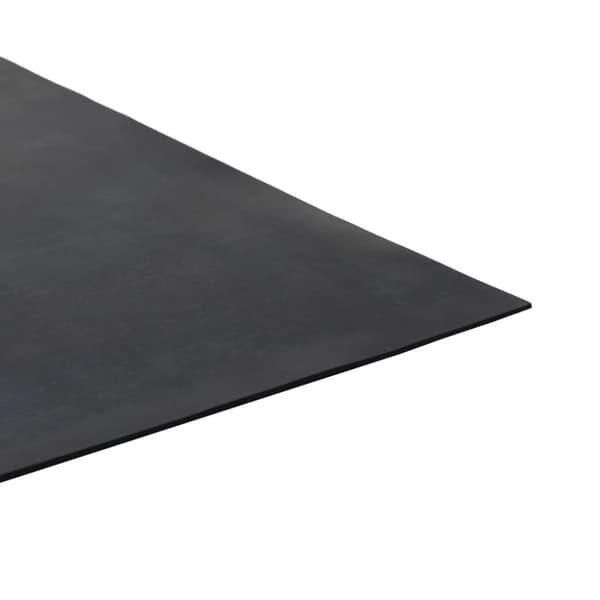 vidaXL Gulvmatte sklisikker gummi 1,2x2 m 1 mm glatt