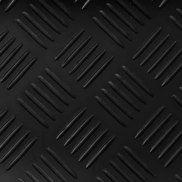 vidaXL Lattiamatto liukumaton kumi 1,5x2 m 3 mm ruudut