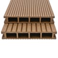 Miniatyrbild 2 av 10: vidaXL WPC ihåliga golvplattor med tillbehör 30 m² 2,2 m teak