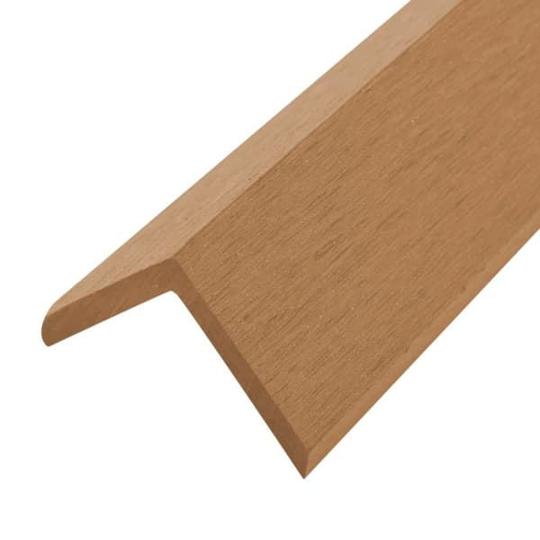 vidaXL Terassin reunuslauta WPC 170 cm tiikin väri