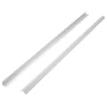 Pikkukuva 4 / 10: vidaXL Reunuslauta 5 kpl alumiini 170 cm hopea