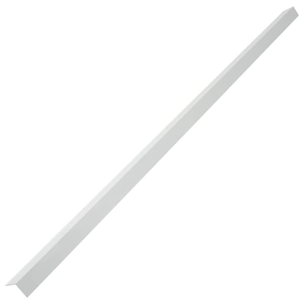 vidaXL Ytterhörnlist 5 st aluminium 170 cm silver