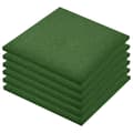 Pikkukuva 1 / 8: vidaXL Kaatumissuojalevyt 6 kpl kumi 50x50x3 cm vihreä