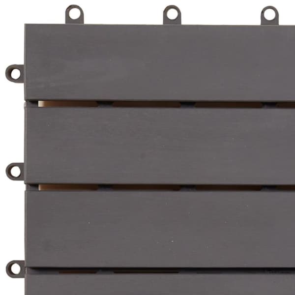 vidaXL Terrassebord 20 stk gråvasket 30x30 cm heltre akasie