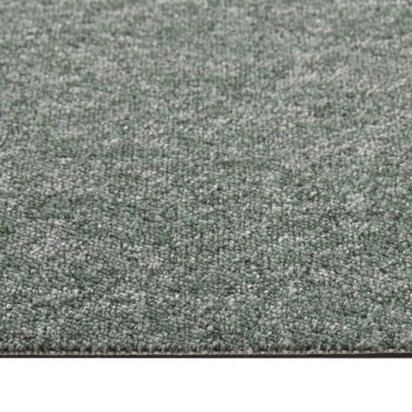vidaXL tæppefliser 20 stk. 5 m² 50x50 cm grøn