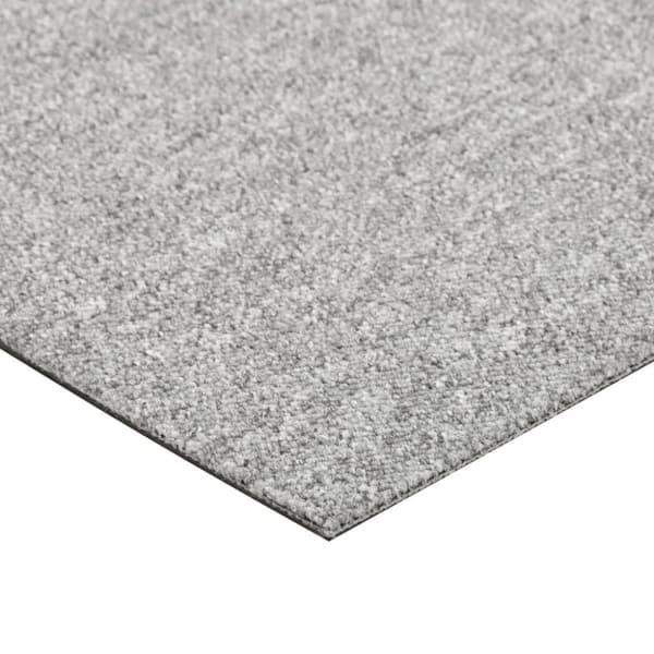 vidaXL tæppefliser 20 stk. 5 m² 50x50 cm lysegrå