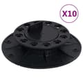 Miniatyrbilde 1 av 9: vidaXL Justerbare terrasseføtter 10 stk 25-40 mm