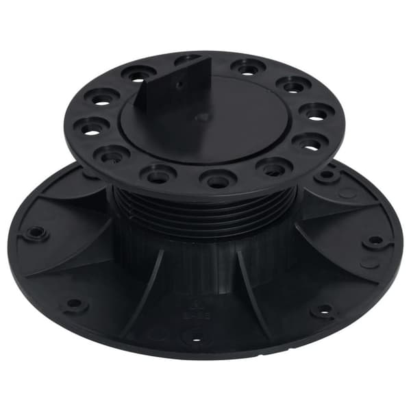 vidaXL Justerbara fötter för altangolv 10 st 60-88 mm