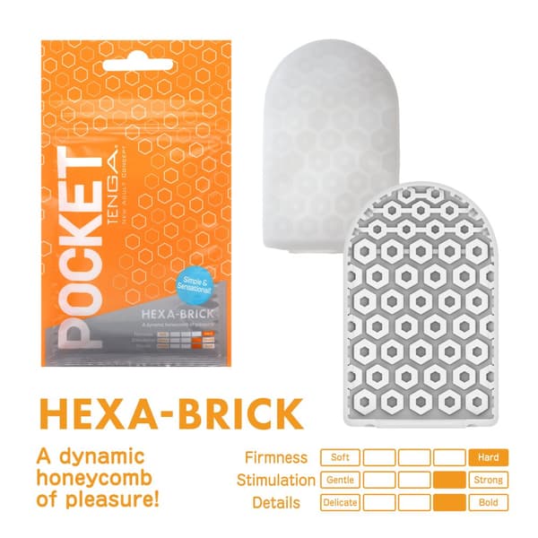 Tenga Pocket Hexa Brick