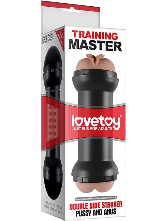 LoveToy: Training Master, Double Side Stroker, Pussy & Anus