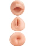 Miniatyrbild 3 av 3: Pipedream Extreme: All 3 Holes Strokers