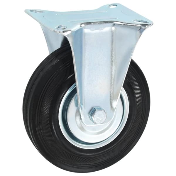 vidaXL Faste hjul 16 stk 125 mm
