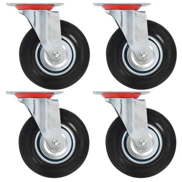 vidaXL Rullapyörät 24 kpl 125 mm