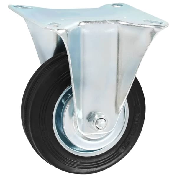 vidaXL Fasta hjul 16 st 100 mm