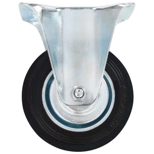 vidaXL faste hjul 12 stk. 100 mm