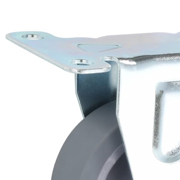 vidaXL faste hjul 24 stk. 75 mm