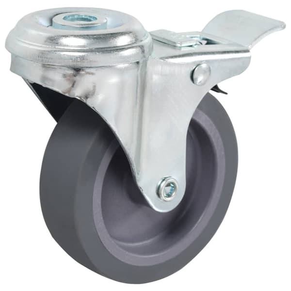 vidaXL Rullapyörät pultinrei´illä 12 kpl 75 mm