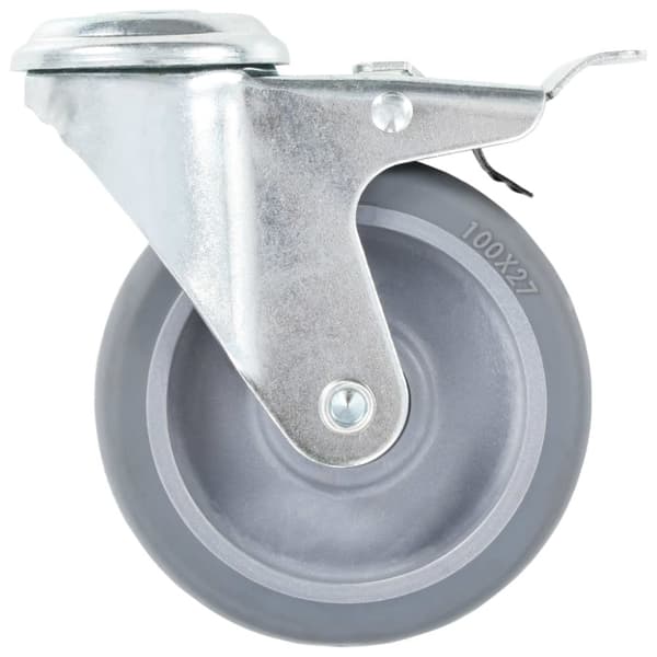 vidaXL Svinghjul med bolthull 32 stk 100 mm