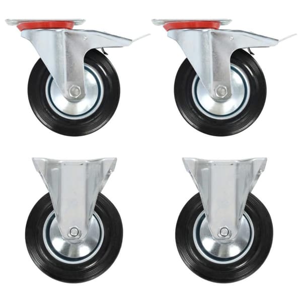 vidaXL Hjul 32 stk 160 mm