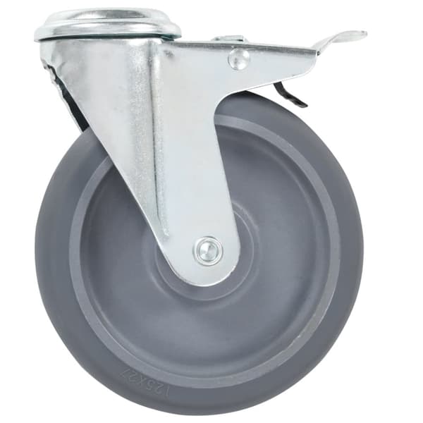 vidaXL drejehjul med bolthul 16 stk. 125 mm