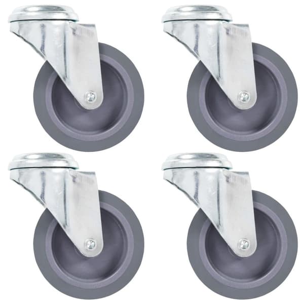 vidaXL Svinghjul med bolthull 8 stk 75 mm