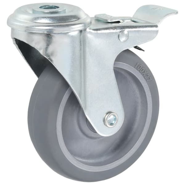 vidaXL Svinghjul med bolthull 24 stk 100 mm