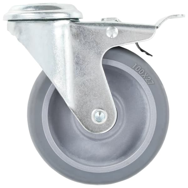 vidaXL Svinghjul med bolthull 24 stk 100 mm