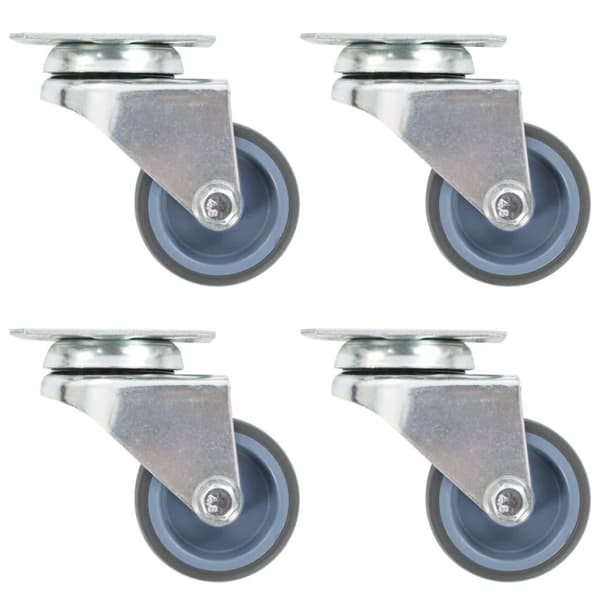 vidaXL Doble svinghjul 8 stk 50 mm