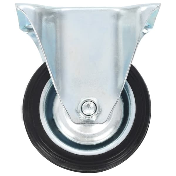 vidaXL Faste hjul 24 stk 75 mm