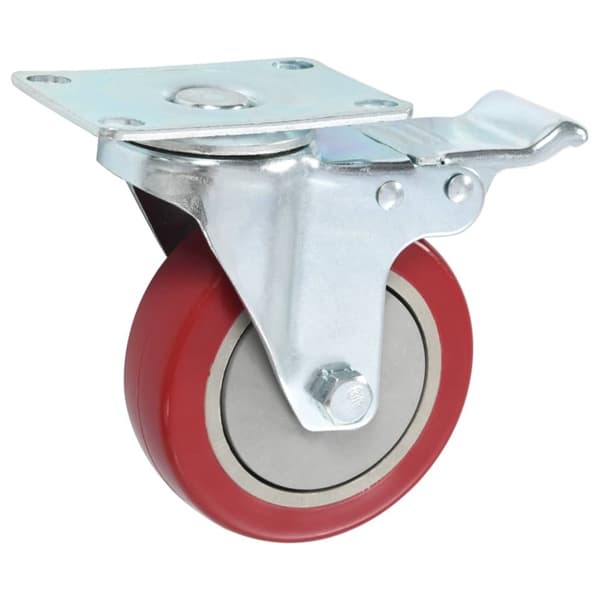 vidaXL Rullapyörät 12 kpl 100 mm